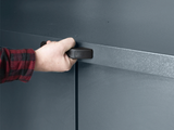 7x4 Metal Shed (The Access) - 3 Point Locking