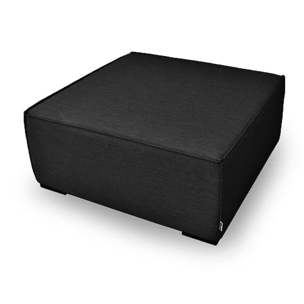 Apollo Footstool in Charcoal