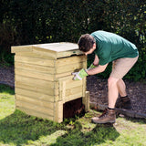 Wooden Garden Composter | Eco Hive Composter