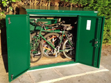 Bike Storage x 3 - Police Approved