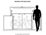 Electric Bike Storage x 2 - Extra High