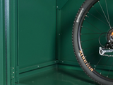 The Access Plus Metal Bike Storage Shed for 29ers - Store 4 bikes
