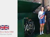 The Access Plus Metal Bike Storage Shed for 29ers - Store 4 bikes