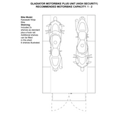 Motorcycle Garage Plus - 7ft 4" x 10ft 11"