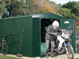 Motorcycle Garage Plus - 7ft 4" x 10ft 11"