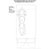 Motorcycle Storage Shed 5ft 2" x 9ft
