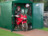 Motorcycle Storage Shed 5ft 2" x 9ft