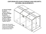 Quad Bike & ATV Storage Garage