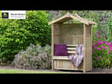 Dorset Arbour with storage box