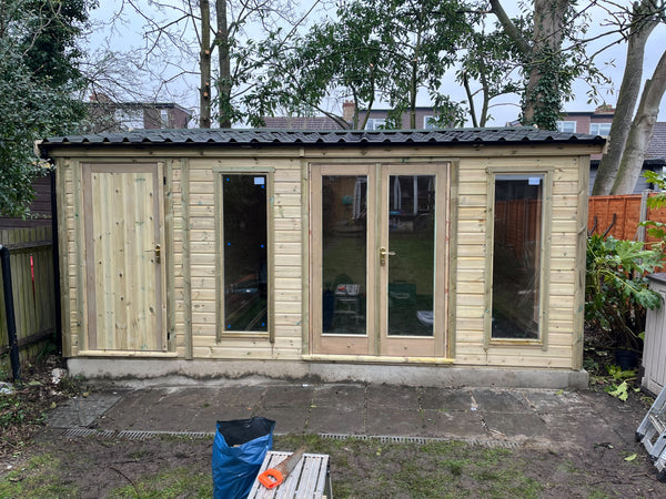 16ft x 12ft Combination Ketton Summerhouse and Shed