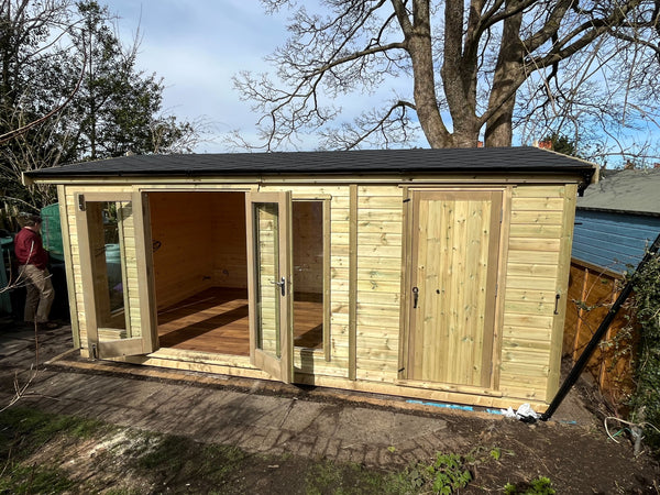 16ft x 10ft Combination Ketton Summerhouse and Shed