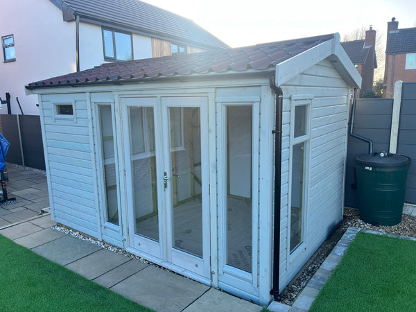 12ft x 8ft Combination Ketton Summerhouse and Shed