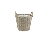 Polyrattan Natural Lined Planter Large