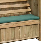 Green Seat Pad for Dorset Arbour