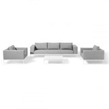 Eve 3 Seat Sofa Set in Lead Chine