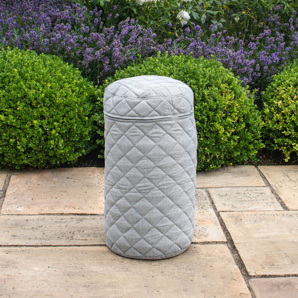 Fabric 10KG Gas Bottle Cover in Lead Chine