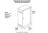 Medium Gas Bottle Storage