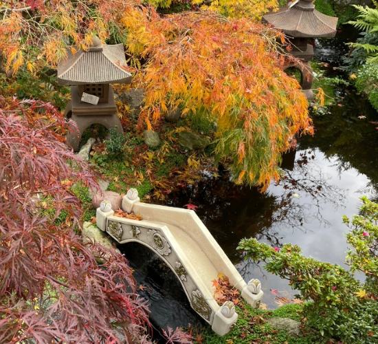 Japanese Bridge Garden Ornament