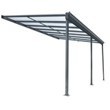 Kingston 10ft x 16ft Wide Lean To Carport Patio Cover