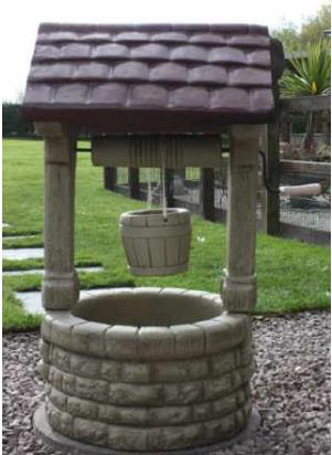 Large Wishing Well Ornament