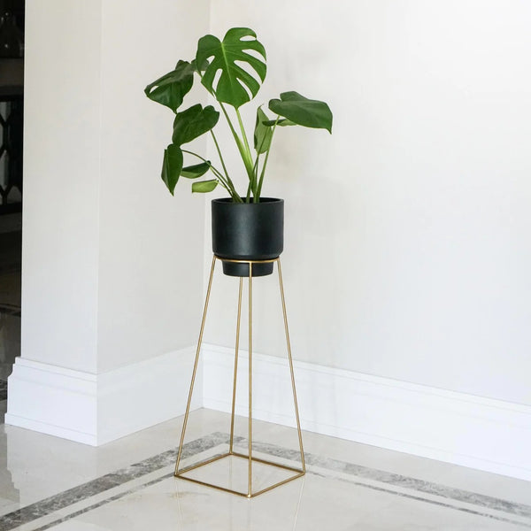 Minimo Plant stand in Gold Large