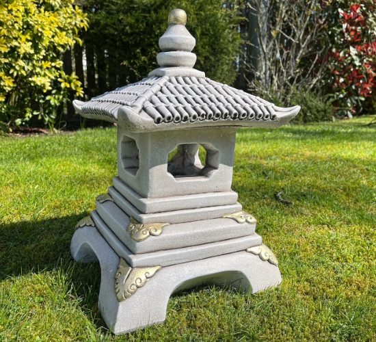 One Tier Pagoda Oriental Garden Ornament