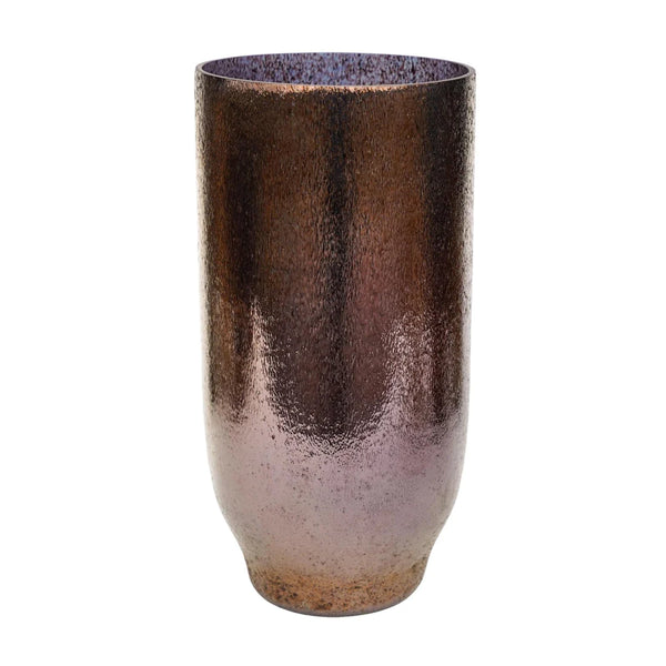 Opulent Metallic Bronze Tall Vase