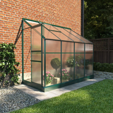 4ft x 8ft Polycarbonate Lean-To Greenhouse