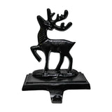 Stocking Holder Deer Black