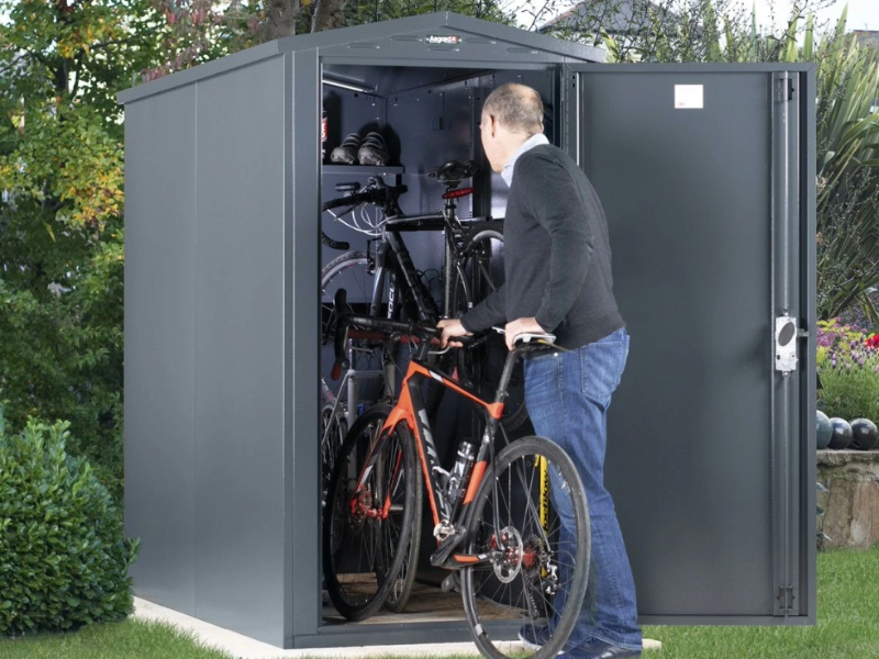 Bike Storage Shed x 2 sentry