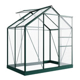 6ft x 4ft Rosette Hobby Aluminium Polycarbonate Greenhouse