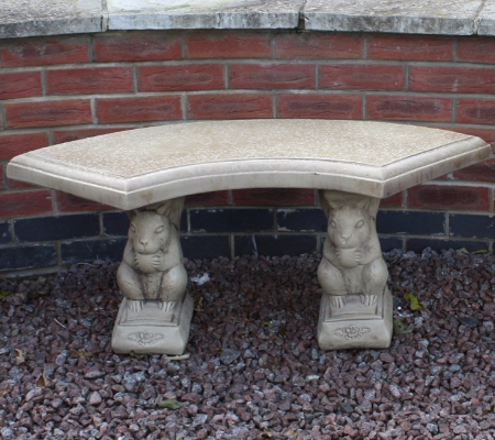 Squirrel Curved Bench