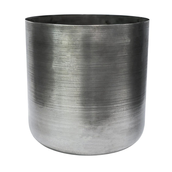 Indoor Chelsea Pewter Planter H26Cm D25Cm