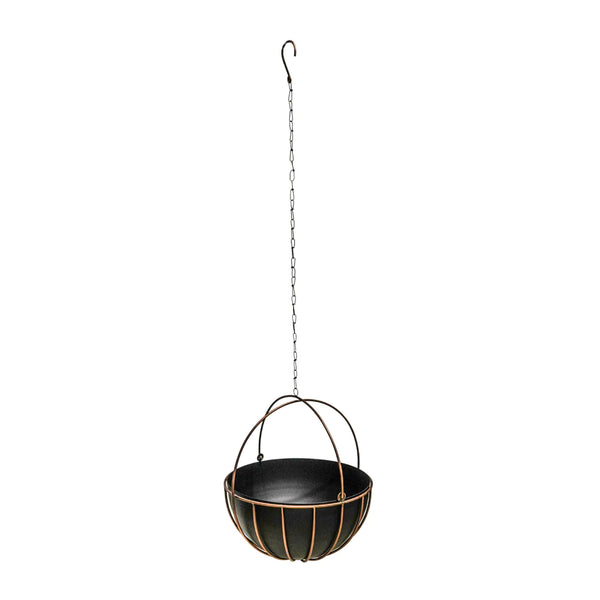 Indoor Kensington Copper Hanging Planter