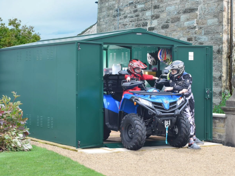 Atv Garage Rack Facebook Pinterest Twitter