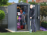 3x7 Slimline Metal Shed (The Sentry) - 3 Point Locking