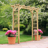 Twilight Garden Arch | Adjustable Wooden Arch