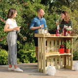 Folding Garden Bar/Potting Table