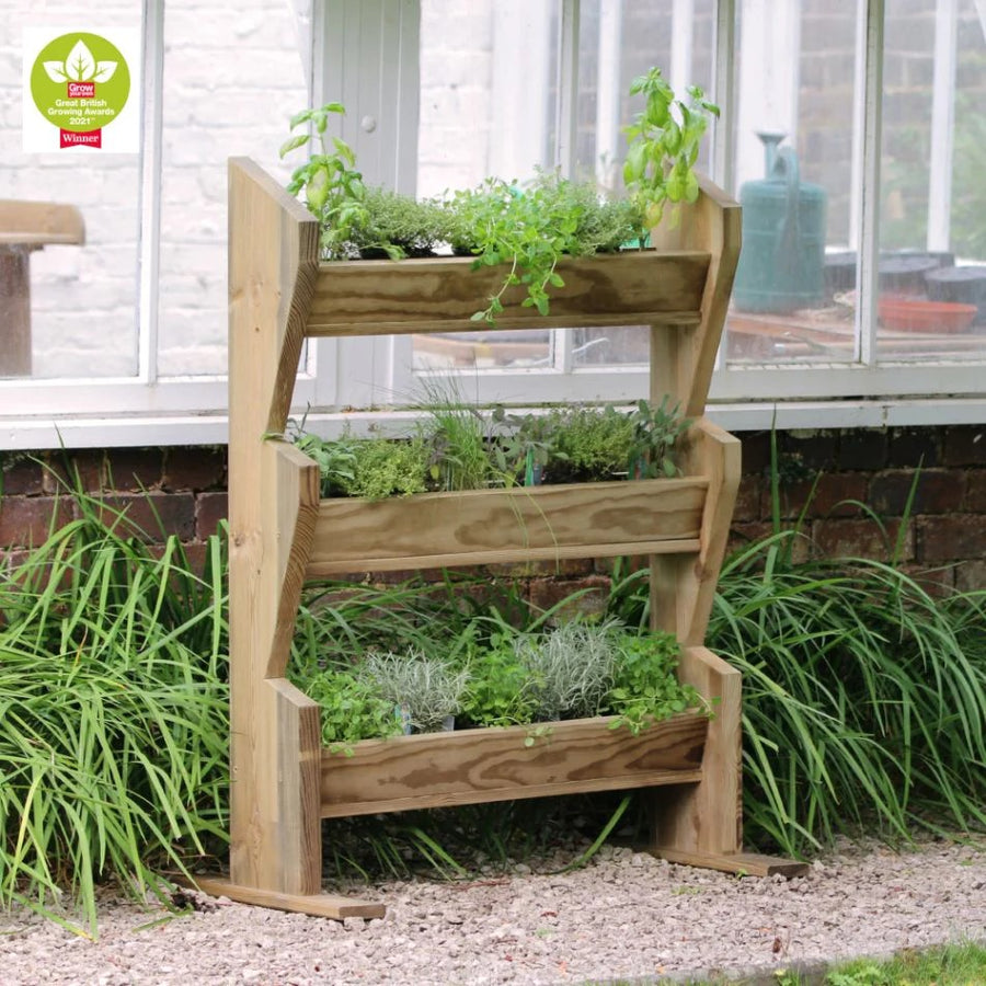 herb planter rack Vertical Herb Stand