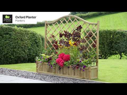 oxford planter trellis York Planter