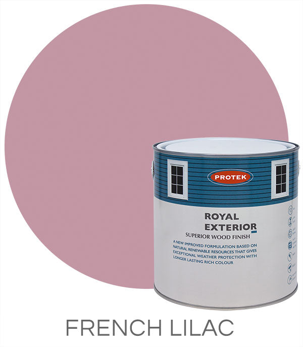 Protek Royal Exterior Wood Finish - French Lilac 5Ltr